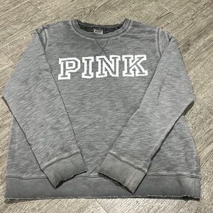 PINK crewneck size medium